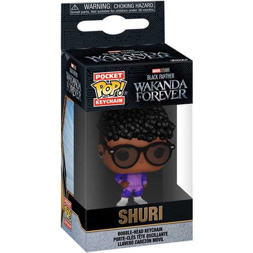 FUNKO POP! KEYCHAIN: Marvel: Black Panther - Wakanda Forever - Shuri - Leo's Treasure Box