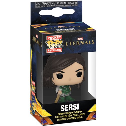 FUNKO POP! Keychain: Eternals- Sersi - Leo's Treasure Box