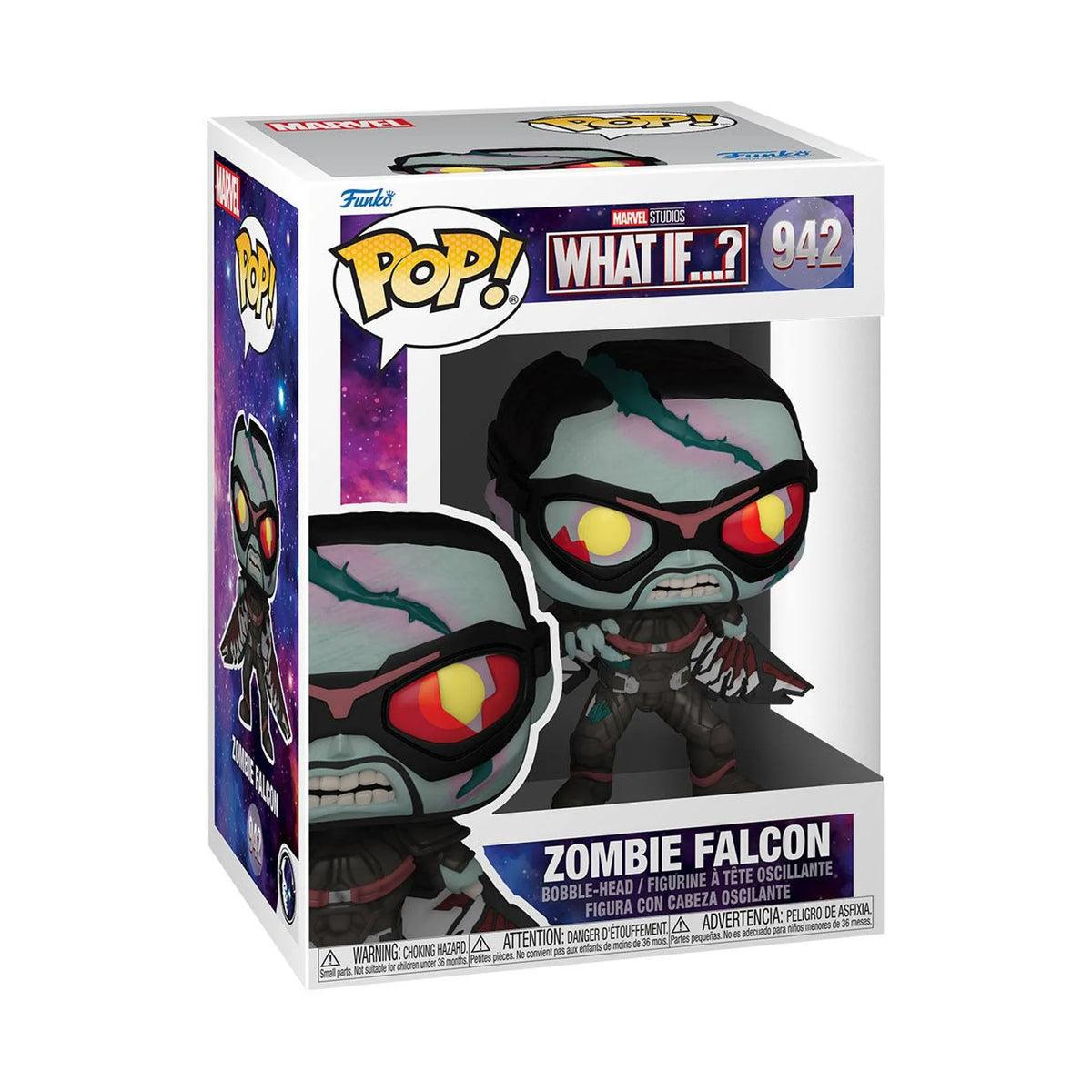 FUNKO POP! MARVEL: What If - Zombie Falcon 942