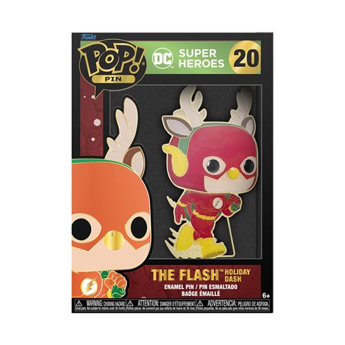 FUNKO POP! Pin DC - The Flash 20 - Leo's Treasure Box