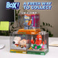Futurama-themed collectible figures in clear display boxes with 'Box!' branding.