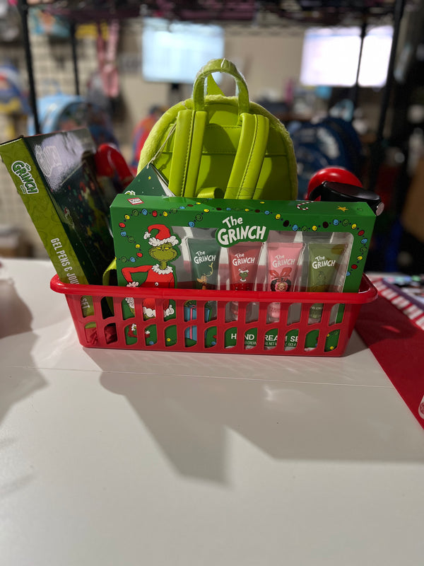 Grinch Christmas Basket