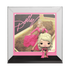Framed collectible figure of a doll in a pink dress with &