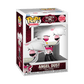 Funko Pop! vinyl figure packaging for 'Angel Dust' from Hazbin Hotel on a white background