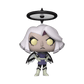 Funko Pop! vinyl figure of a character with white hair and purple outfit on a white background