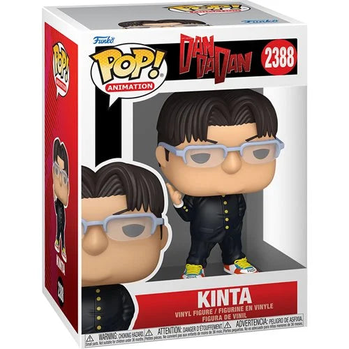 Funko Pop! Animation figure packaging with 'Dan Dan Dan' branding
