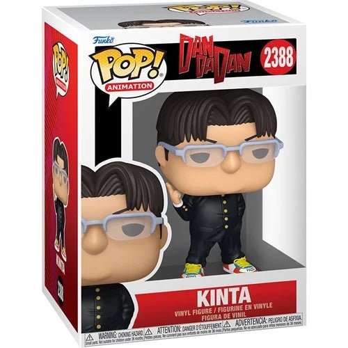 Funko Pop! Animation figure packaging with 'Dan Dan Dan' branding