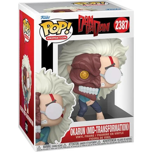 Funko Pop! Animation figure packaging with character design
