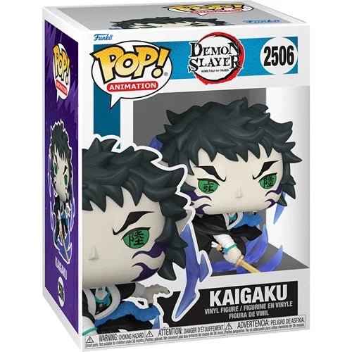 Funko Pop! vinyl figure of Kaigaku from Demon Slayer in packaging