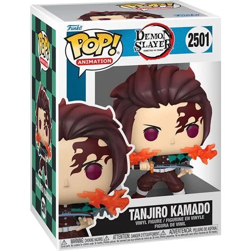 Funko Pop! vinyl figure packaging of Tanjiro Kamado from Demon Slayer