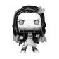 Funko Pop! vinyl figure of a character with black hair and white face on a white background