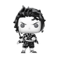 Funko Pop! vinyl figure with black and white hair on a white background