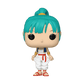 Funko Pop! vinyl figure with turquoise hair 