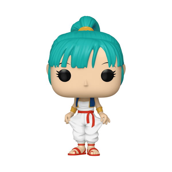 Funko Pop! vinyl figure with turquoise hair 