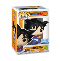 Funko Pop! Dragon Ball Z figure packaging with character illustration 