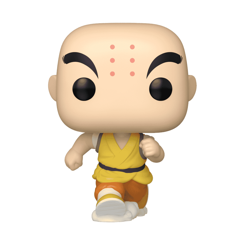 Funko Pop! vinyl figure of a character in yellow outfit 