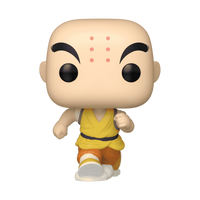 Funko Pop! vinyl figure of a character in yellow outfit 