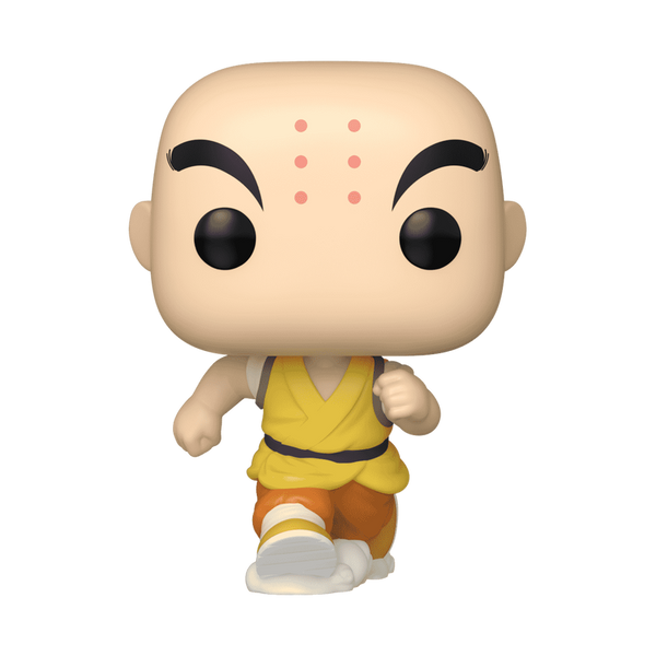 Funko Pop! vinyl figure of a character in yellow outfit 