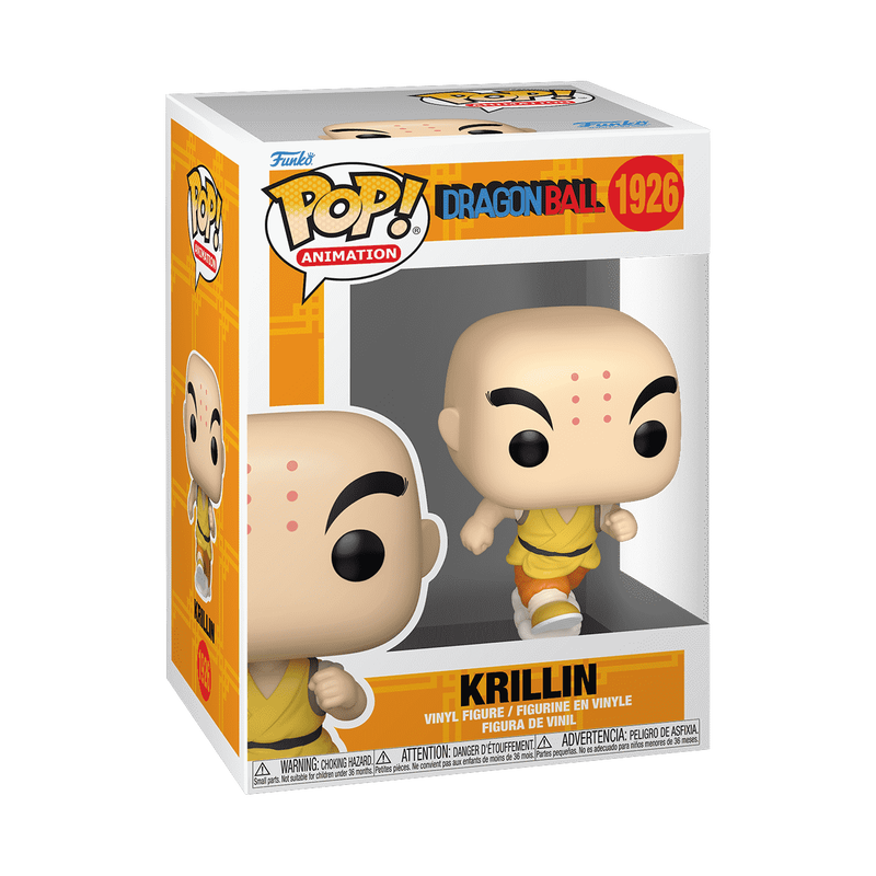 Funko Pop! Dragon Ball Z Krillin vinyl figure packaging 