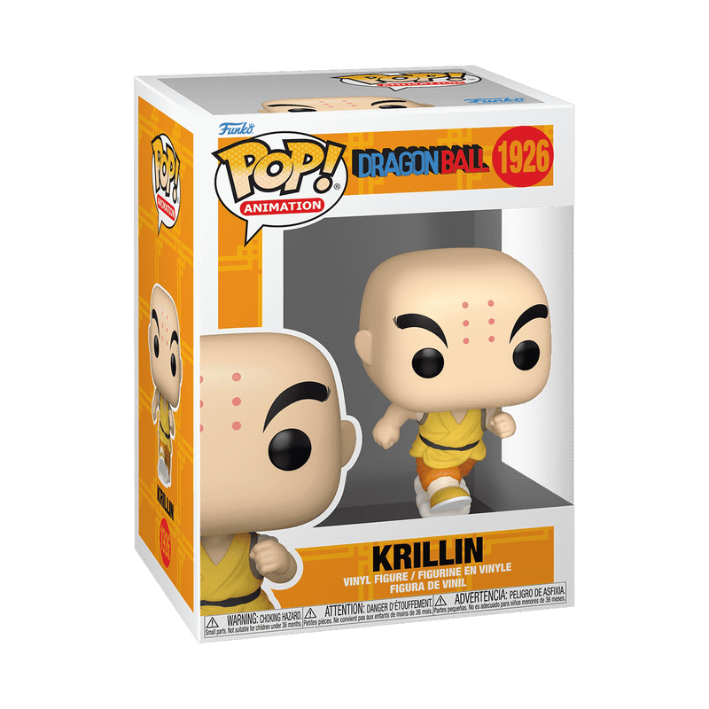 Funko Pop! Dragon Ball Z Krillin vinyl figure packaging 