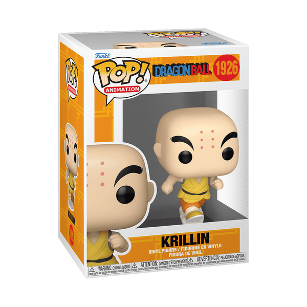 Funko Pop! Dragon Ball Z Krillin vinyl figure packaging 
