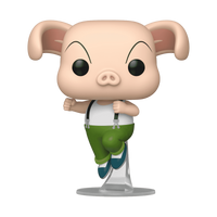 Funko Pop! vinyl figure of a pig character with green pants