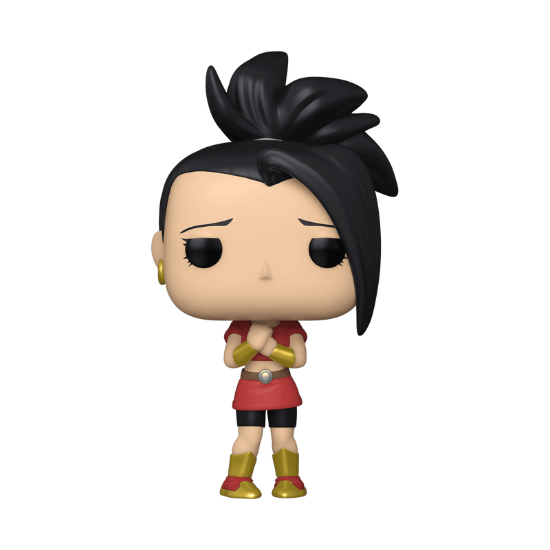 Funko Pop! vinyl figure of a character with black hair and red outfit on a white background