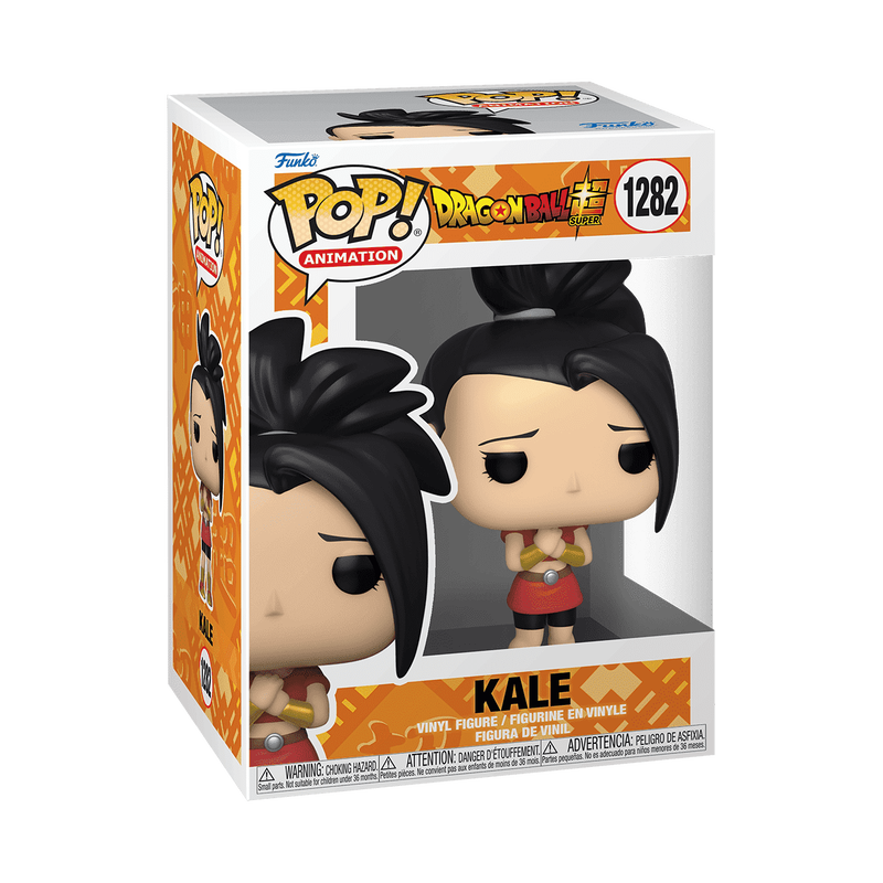 Funko Pop! Animation Dragon Ball Z vinyl figure of Kale, number 1282, in its original window box packaging.