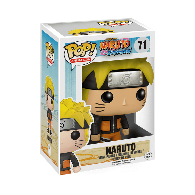 Funko Pop! vinyl figure packaging of Naruto from Naruto Shippuden 