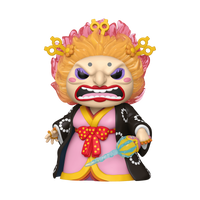 Funko POP! Big Mom (Kimono) collectible figure from One Piece, super-sized 6 3/4-inch edition with detailed accessories and hair sculpt