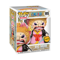 One Piece Big Mom Funko POP! #1915 in her kimono outfit, showcasing her large figure and expressive facial design