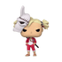 Funko Pop! vinyl figure with a character wearing a red outfit and white helmet on a white background