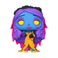 Funko Pop! vinyl figure of the character Bride of Cthulhu, featuring blue skin, purple and pink hair, a black crown, and an orange dress, on a solid white background.