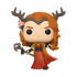 Funko Pop! vinyl figure of a character with red hair, antlers, and a bow on a white background