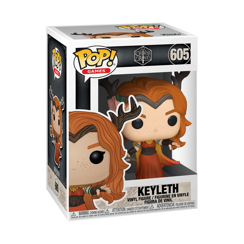 Funko Pop! vinyl figure packaging with character illustration on a white background