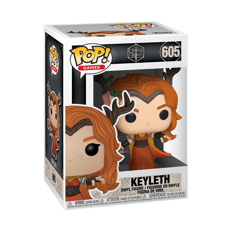 Funko Pop! vinyl figure packaging with character illustration on a white background