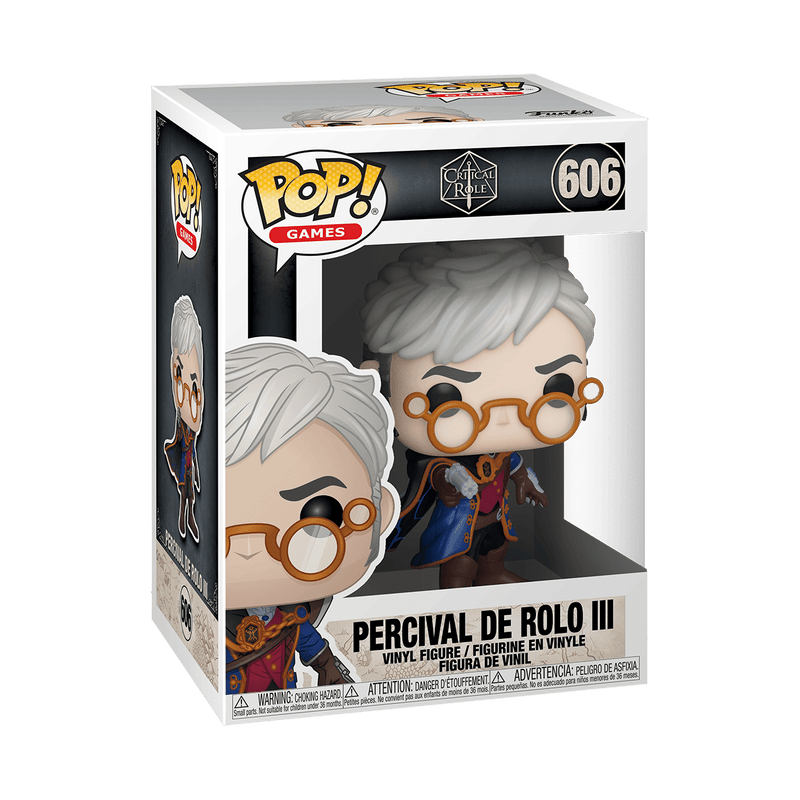 Funko Pop! vinyl figure packaging with character and branding details.