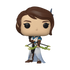Funko Pop! vinyl figure of a character with brown hair and green leaves, on a white background