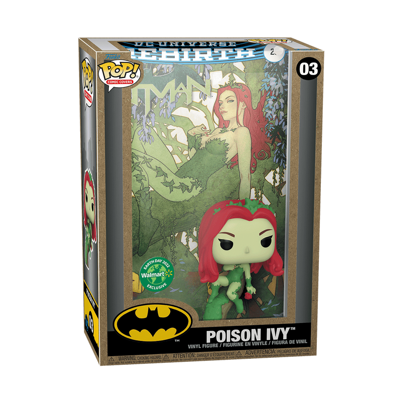 Funko POP! DC Comics Poison Ivy #03 vinyl collectible showcasing the eco-powered supervillain in her classic comic-inspired design.