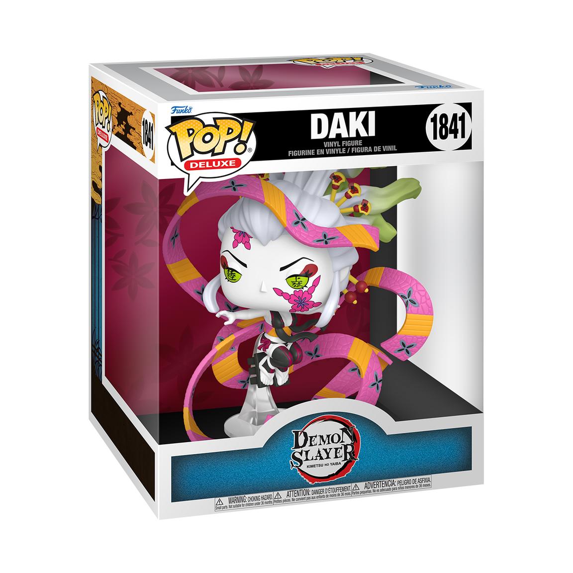 Funko POP! Demon Slayer Daki Vinyl Figure #1841 featuring the Upper Rank Six demon in her signature outfit.