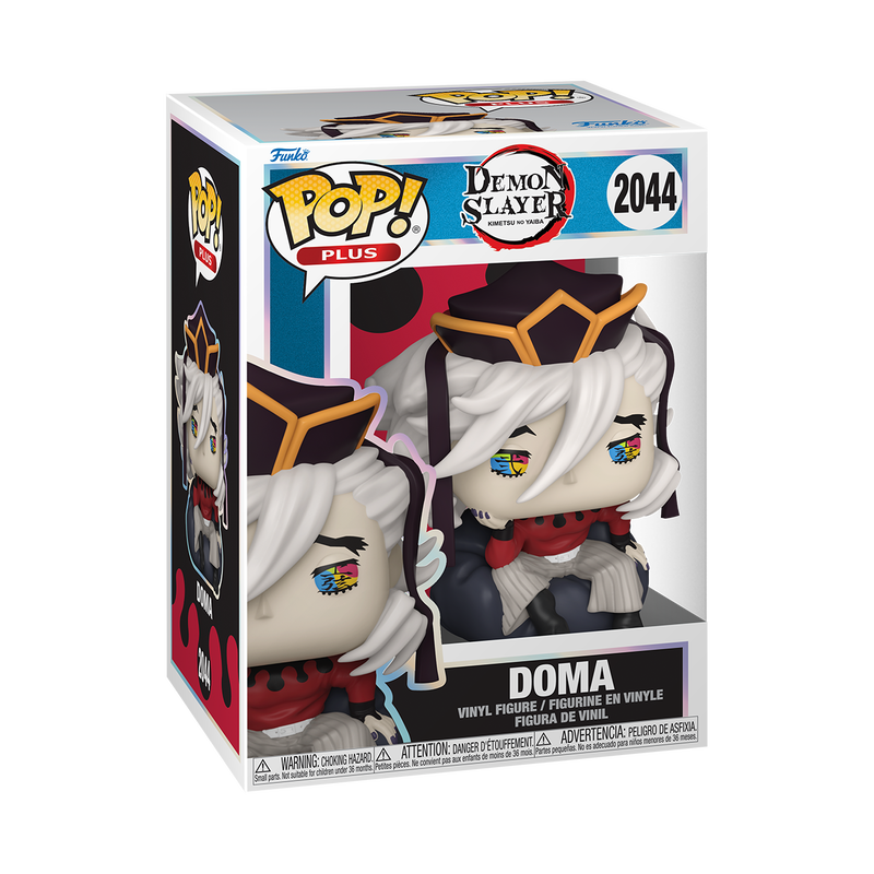 Funko POP! Demon Slayer Doma Vinyl Figure #2044 featuring the Upper Rank Two demon in his signature outfit.