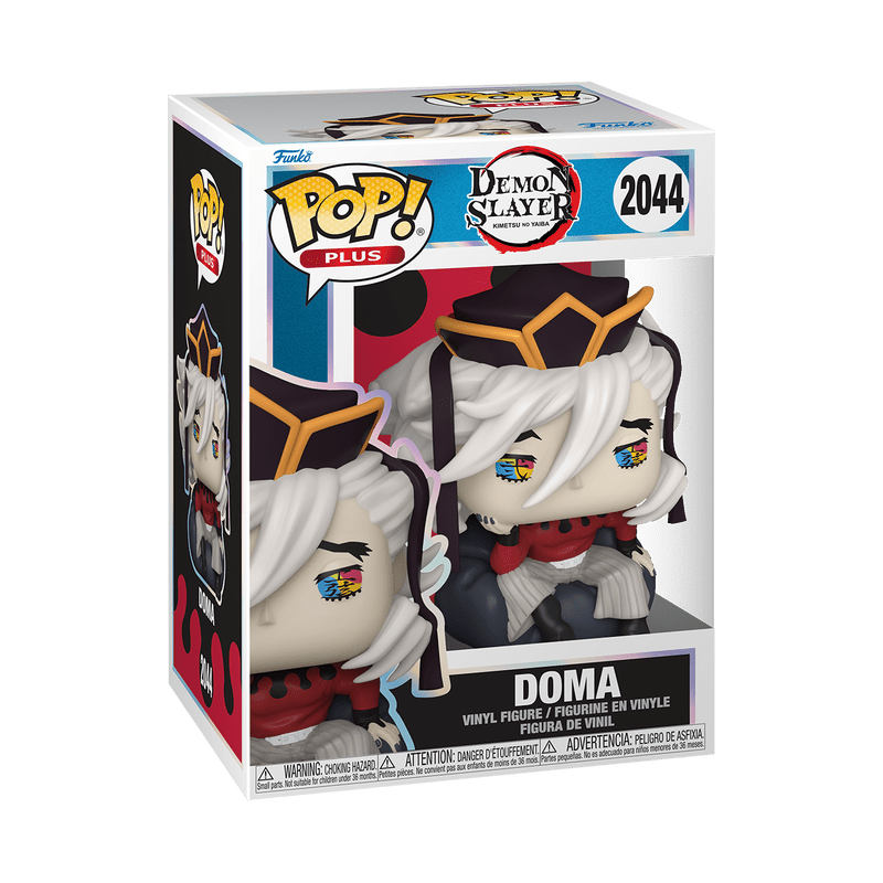 Funko POP! Demon Slayer Doma Vinyl Figure #2044 featuring the Upper Rank Two demon in his signature outfit.