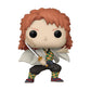 Front view of Funko POP! Demon Slayer Sabito Vinyl Figure #1404 collectible showcasing Sabito in his iconic anime appearance.