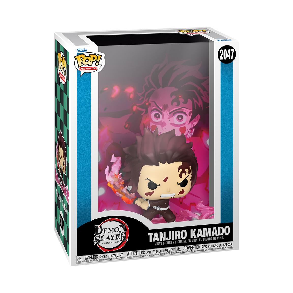 Funko POP! Demon Slayer Tanjiro Kamado Vinyl Figure #2047 featuring Tanjiro in his signature Demon Slayer uniform.