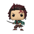 Front view of Funko POP! Demon Slayer Tanjiro Kamado Vinyl Figure 