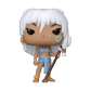 Funko Pop! vinyl figure with white hair and blue outfit on a white background