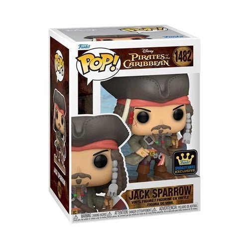 Funko Pop! Jack Sparrow figure packaging from Pirates of the Caribbean
