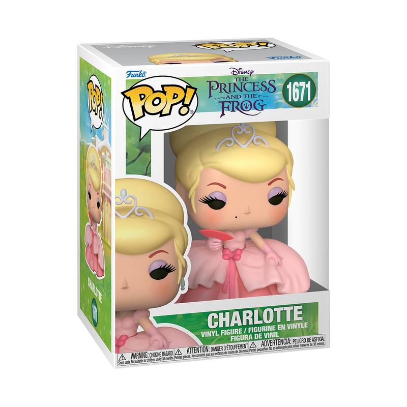 Funko POP! Disney: Princess and the Frog Charlotte Vinyl Figure #1671