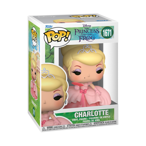 Funko POP! Disney: Princess and the Frog Charlotte Vinyl Figure #1671