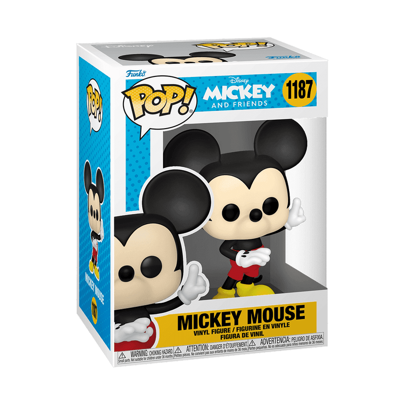 Funko POP! Disney: Classics - Mickey Mouse Vinyl Figure 1187 - Leo's Treasure Box